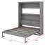 Lit pliant vertical avec tablettes latérales fonctionnelles-727296698
