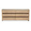 Commode 6 tiroirs Gertis Naturel