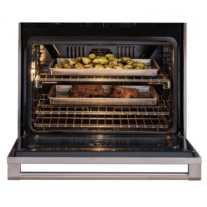 Monogram 30" Statement Single Wall Oven With Flush Vent Trim Accessory