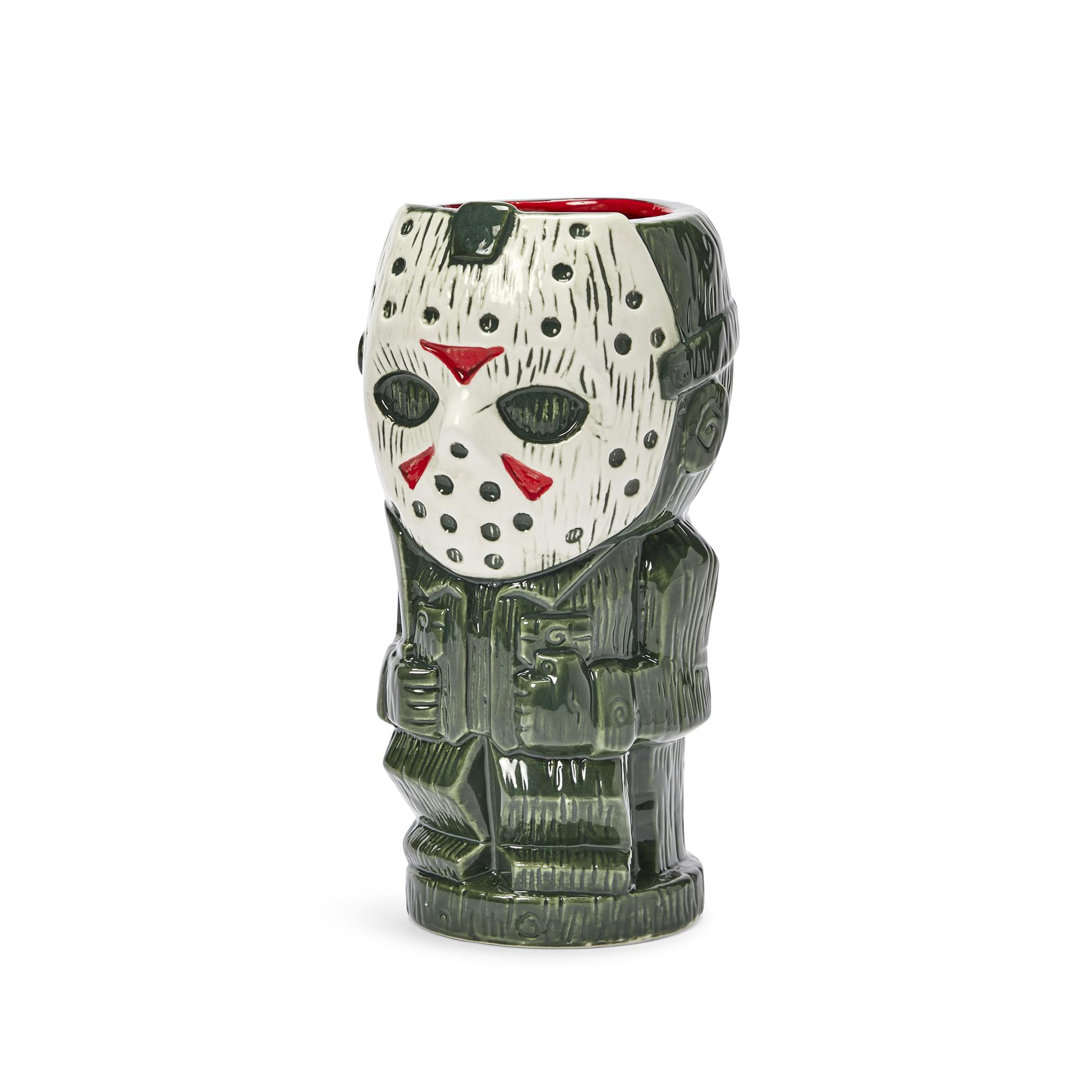Geeki Tikis Friday The 13Th Jason Voorhees | Ceramic Tiki Mug | Holds 26 Ounces Geeki Tikis