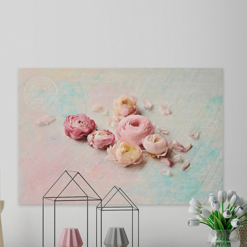 Ranunculus Petals I by Sylvia Cook - Wrapped Canvas Print, 41cm H x 61cm W x 3.81cm D