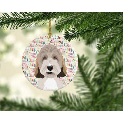 2.8'' Ceramic Animals Hanging Figurine Ornament
