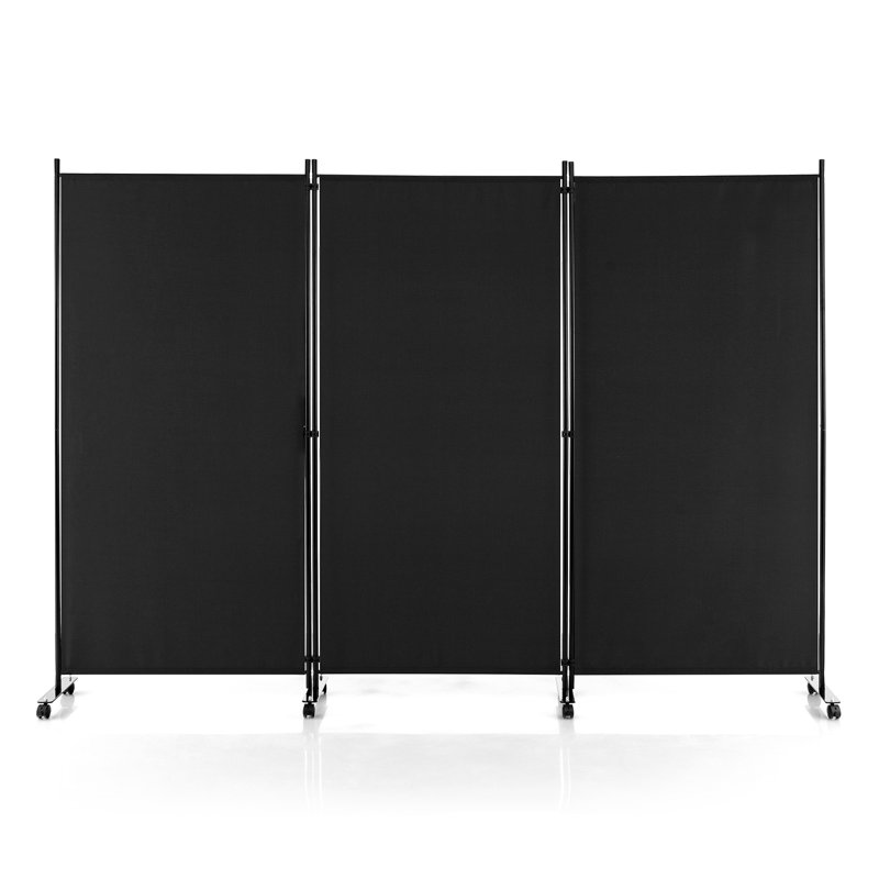 Larsson 260cm W x 180cm H 3 - Panel Folding Room Divider