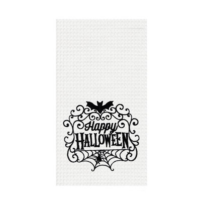 Happy Halloween Cute Bats Towel