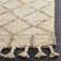 Aderonke Hand Tufted Wool/Cotton Geometric Rug in Beige