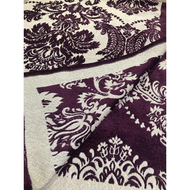  Jeté en bois / viscose