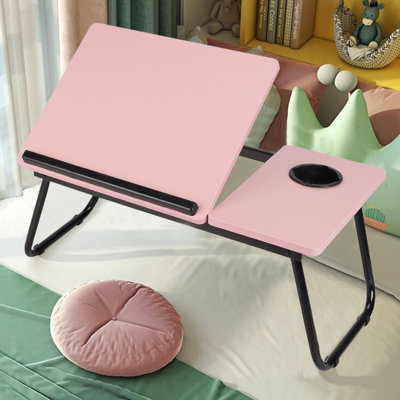 Foldable Modular Iron Computer Desk