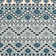 Tapis turquoise/bleu Northpoint