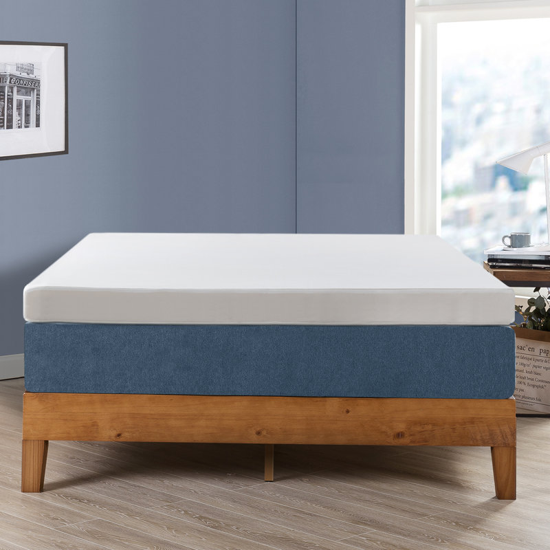 4'' Memory Foam Mattress Topper, Queen