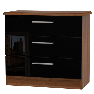 Fully Assembled Yvette 3 Drawer Chest