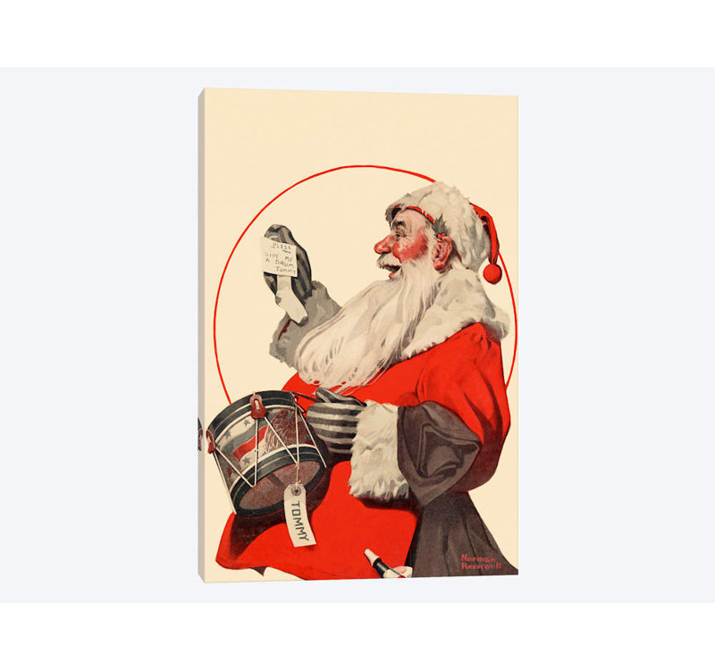Norman Rockwell - Wrapped Canvas Print, 66.04 cm H x 45.72 cm W x 3.175 cm D
