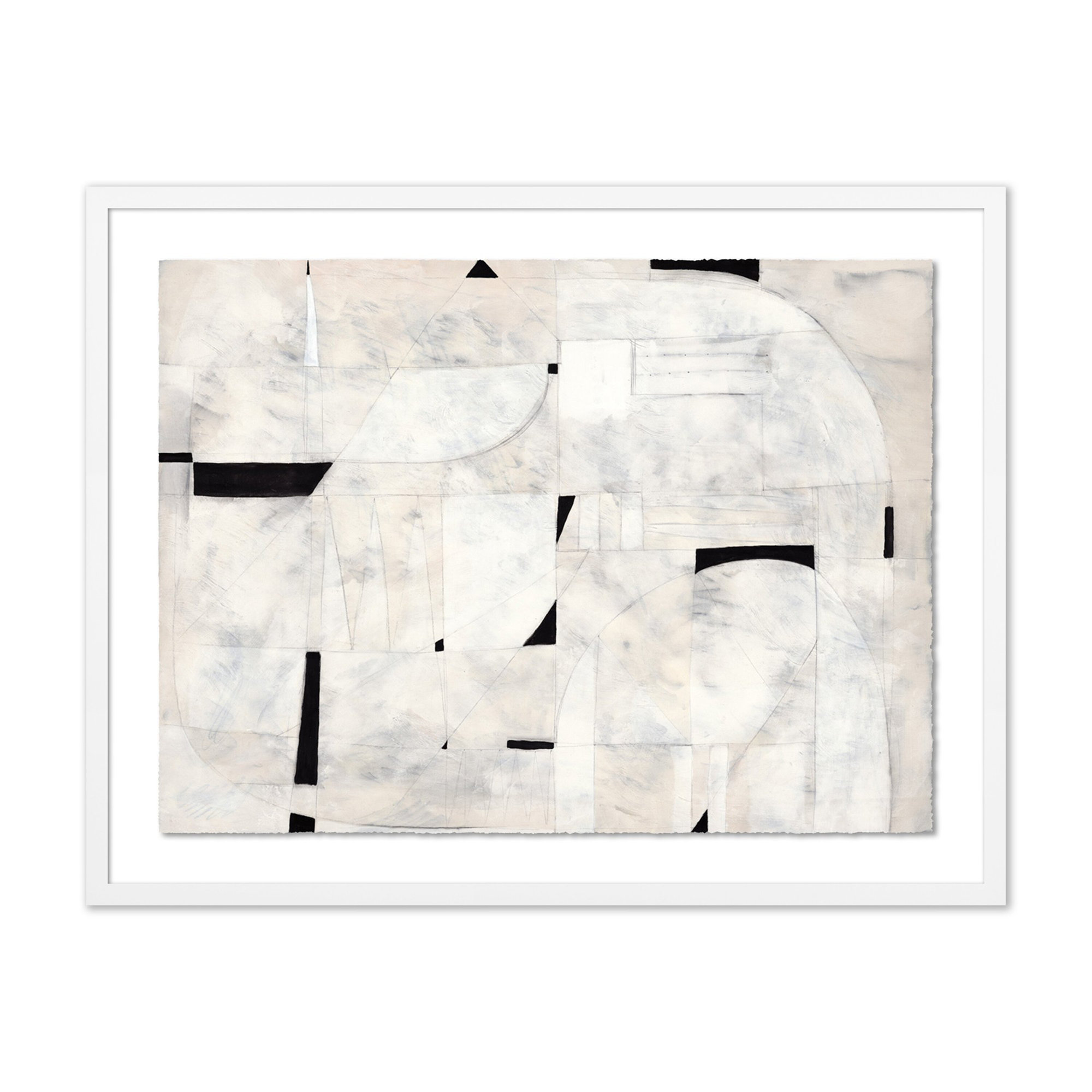 Another Dream by Jess Engle, 31.5" H x 40" W, White Maple Framed