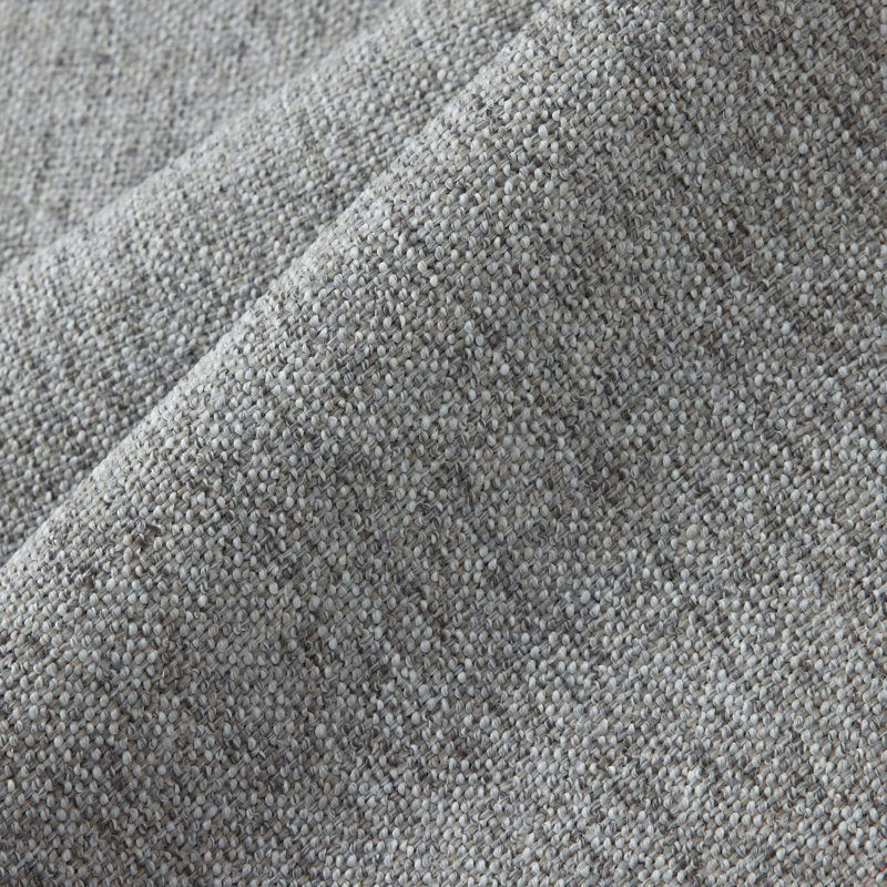 Brett Accent Chair, Gray Olefin Blend, Expresso
