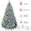 Grand arbre de Noël artificiel pré-éclairé-325849548