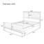 Mid-Century Wood Platform Bed With Headboard And Wood Slat Support, No Box Spring Needed, Full Size, Seadrift