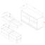 Commode double 6 tiroirs Kirtland-625792679