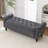 59" Wide Upholstered Storage Bench with Solid Wood Legs & Nailhead Trim-1495374266