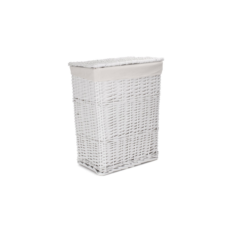 Wicker Laundry Hamper Basket, Small (50 cm x 25 cm x 38 cm)