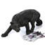 Statue de panthère noire prédatrice