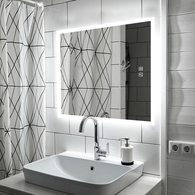 Miroir mural Naliyah, 24 po x 30 po