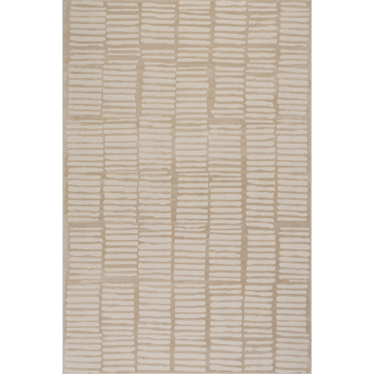  Geometric Machine Washable Area Rug