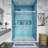 Opal Mirage MCOCOD 72" W x 76" H Double Smooth Sliding Shower Door with 3/8"(10mm)Clear Glass-74719515
