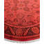 Overdyed One-of-a-Kind 6' 1" X 6' 1" Hand Knotted Area Rug