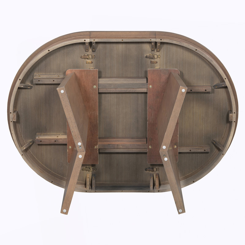 Ensemble de table de salle à manger 5 pièces pour 5 personnes, ensemble de table de salle à manger extensible rétro avec 4 chaises rembourrées