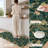 Green Leaf Non-Slip Washable Kitchen Mats