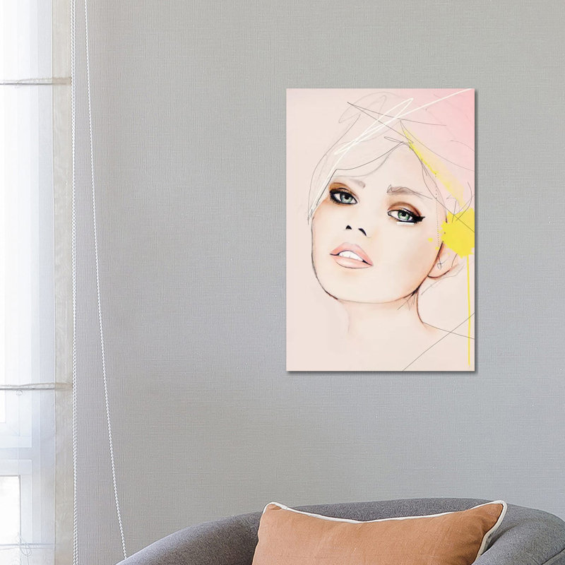 Meanwhile by Leigh Viner - Print on Canvas, Wrapped Canvas, 66.04 cm H x 45.72 cm W x 3.175 cm D