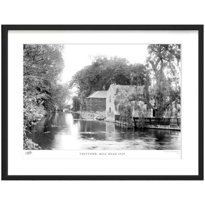 Thetford, Mill Head 1929 by Francis Frith - Single Picture Frame Print