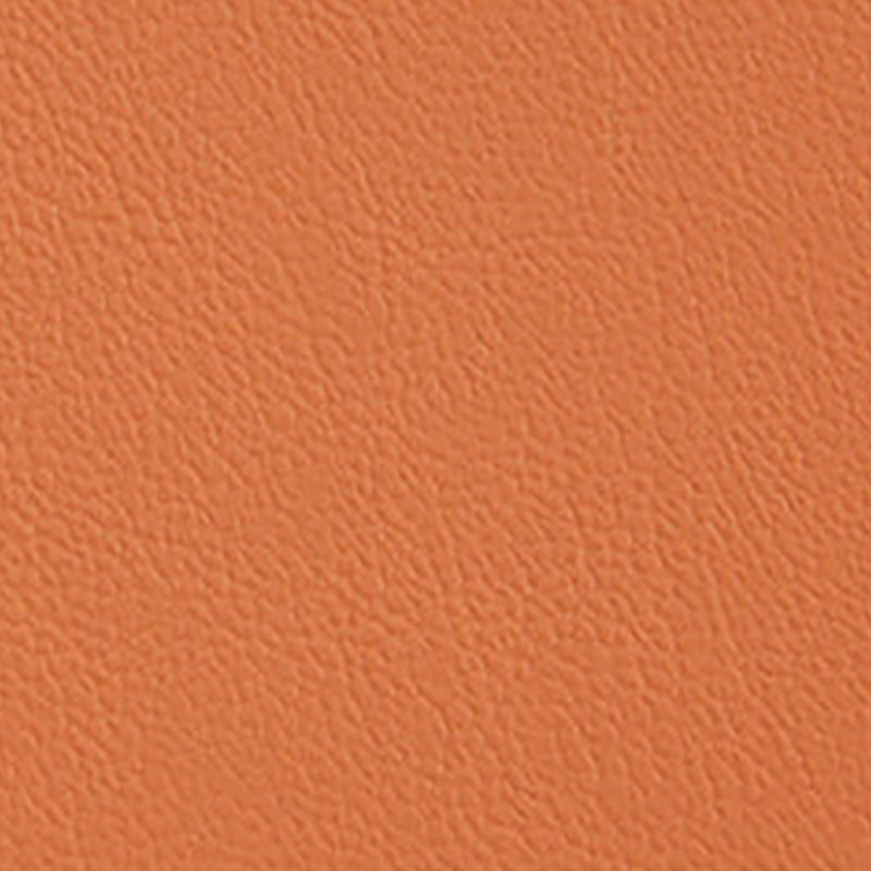 Tabouret de derviche, Naturel, Similicuir orange, Tabouret de comptoir (siège d'une hauteur de 24,5