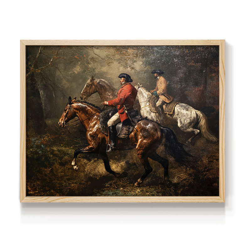 Faune - Lxxxx - Reproduction encadrée - Restickable, H 8 po x l 10 po, Naturel