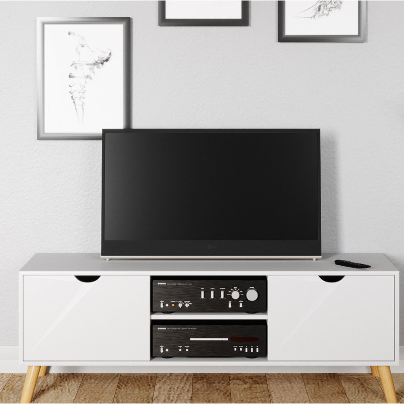 Tyne Unfinished TV Stand for TVs up to 65