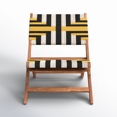 Leigha Acacia Outdoor Lounge Chair