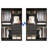 Freestanding Closet System with Drawers and Mirror-307756265
