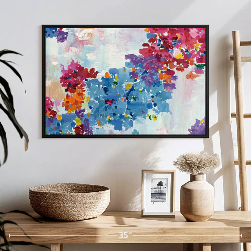 À quoi ressemblent les rêves, 25 po x 17 po, Cadre flottant noir