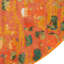 Tapis orange à motif abstrait Haneefa-29671691