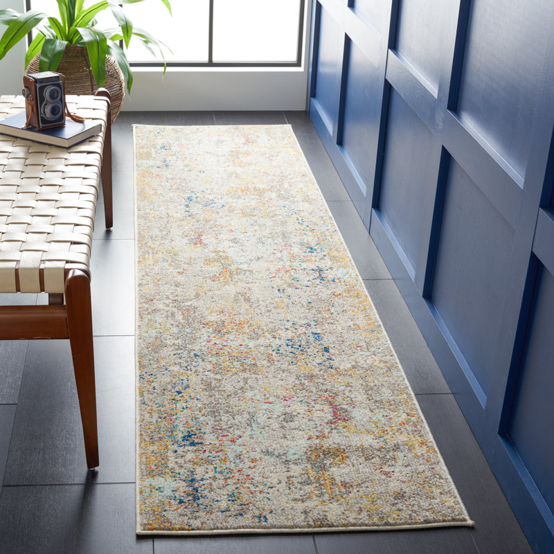 Adelita Abstract Area Rug, Runner 66 x 244 cm