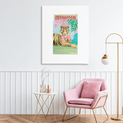 «Tropical Tiger Matchbook», conception par Lanie Loreth