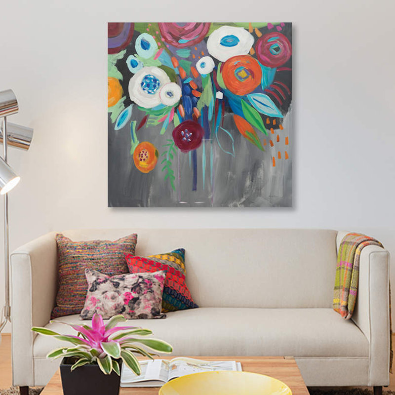 « minuit magic », impression sur toile, H 48 po x l 48 po x P 1,5 po