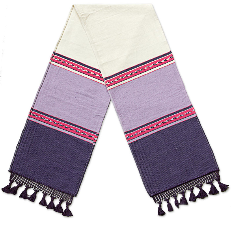 Hoopes Artisan Crafted 100% Cotton Table Runner