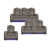 Grey/Brown est en rupture de stock