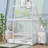 Twin Size House Floor Wooden Frame Materialen Bed Frame With Roof Frame,Safety Guardrails-114290446-114290447