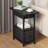 Aleine Side Table with Storage
