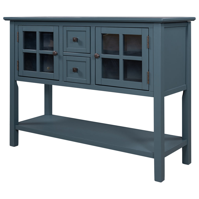 Console 45 po Mosheim, Bleu, Bleu