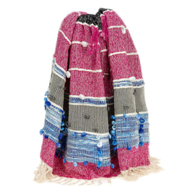 Hand Woven Throw Blanket