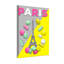 Motif de paysages colorés et de paysages urbains, Tour Eiffel, Macarons-1725192419