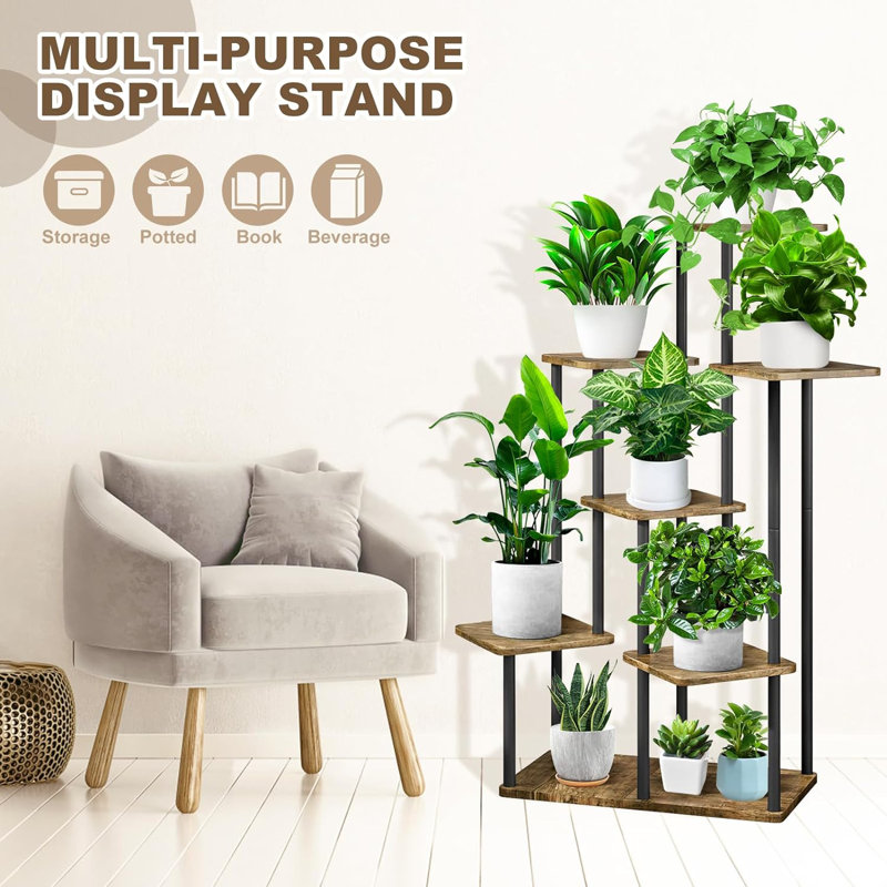 Support à plantes haut