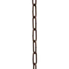  RCH Hardware CH-42-AB  Decorative Solid Brass Chain for  Hanging, Lighting - Small Oval Unwelded Links (1 Foot) (Antique Brass) :  Tools & Home Improvement